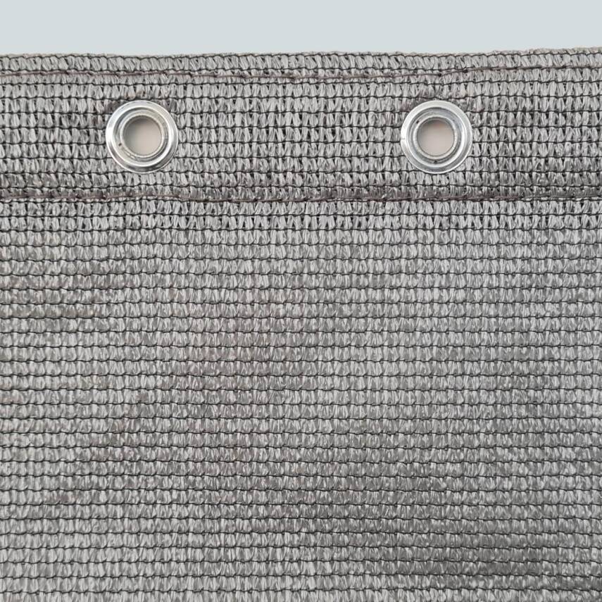 Gölgelik File Jüt Gri - 95'Lik Şerit Halkalı İşlenmiş (180 Gr) - 1