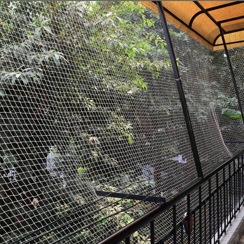 Güvenlik Filesi 4X3m Göz Aralığı 10X10cm İp Kalınlığı 6Mm - 6