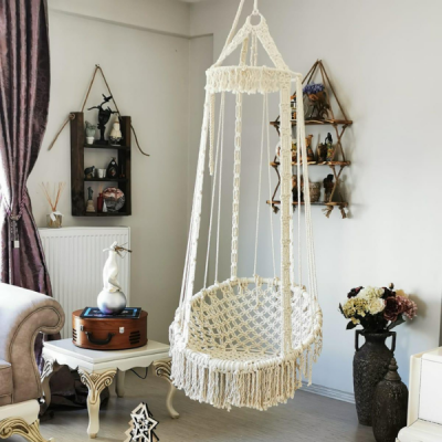 Makrome Salıncak Yuvarlak