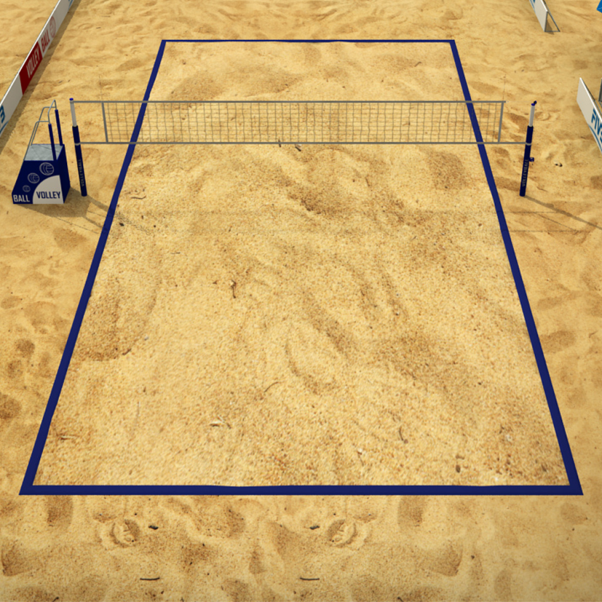 Plaj Voleybol Saha Çizgisi Şerit - 1
